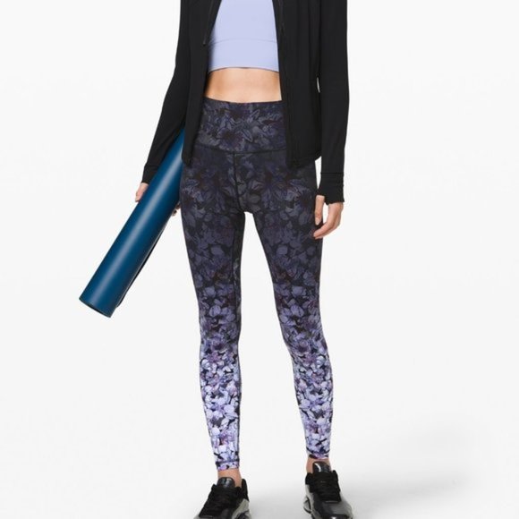 Lululemon Align Pant 28 Ombre Floral 
